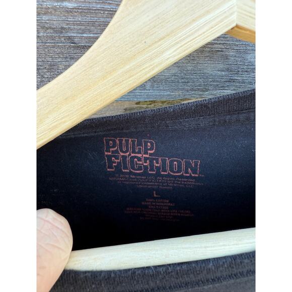 Pulp Fiction Movie Black Shirt Men's Large - Picture 3 of 4